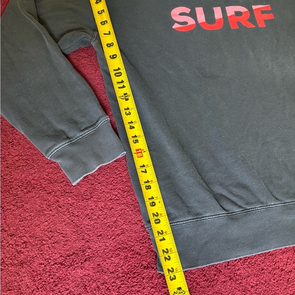 Billabong from Urban Outfitters SURF grey and red sweatshirt size medium - Picture 7 of 10